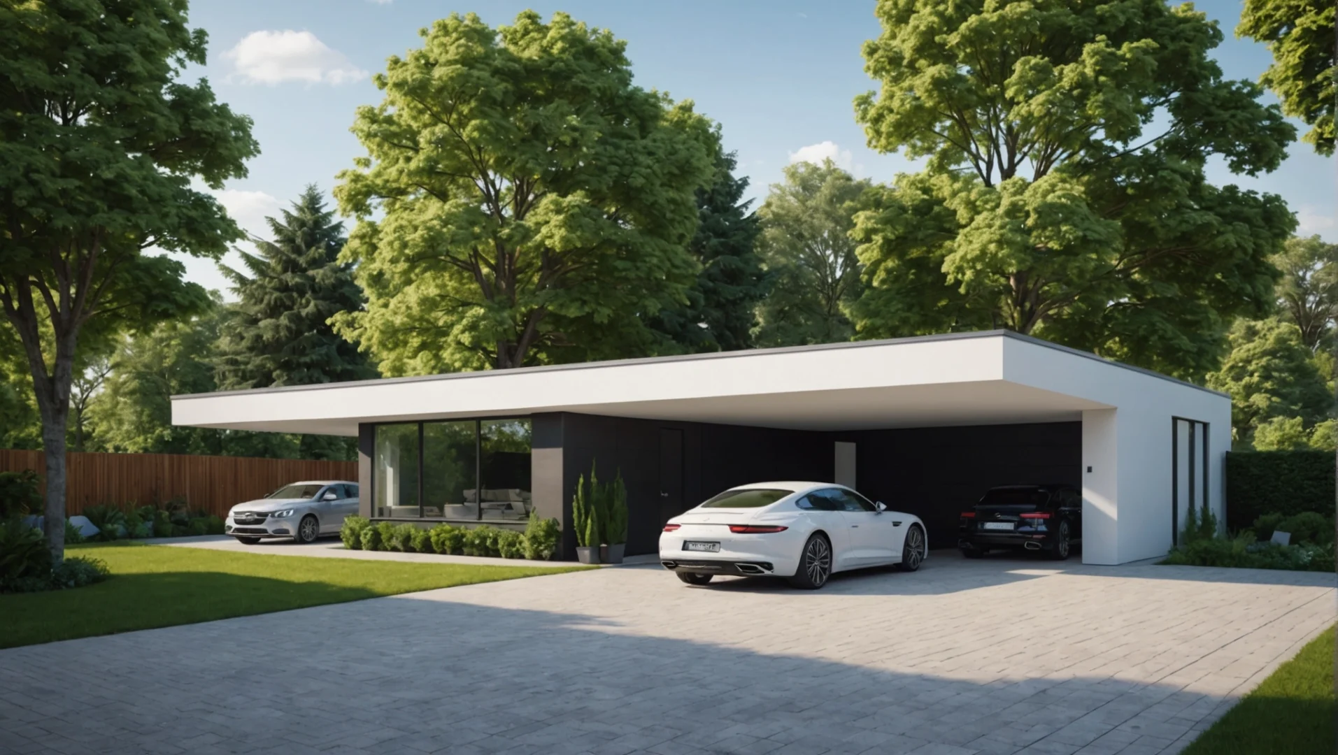 Enrichissez votre expérience auto avec un garage à toit terrasse — free download