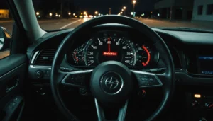 voyant voiture clé a molette