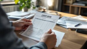 Chevaux fiscaux sur carte grise : les étapes pour comprendre et localiser l’information