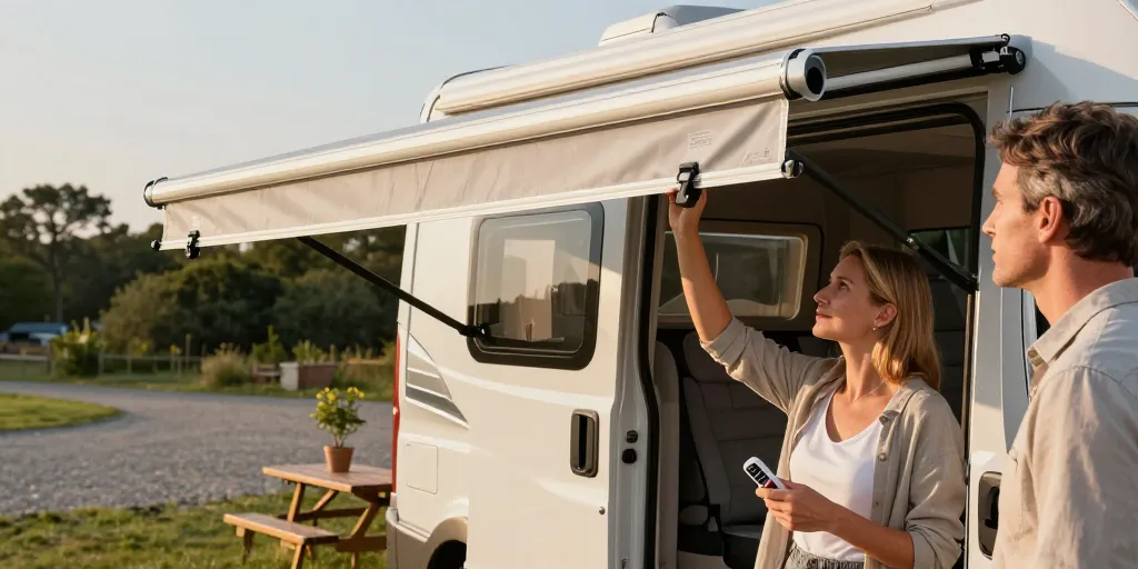 stores exterieurs pour camping car