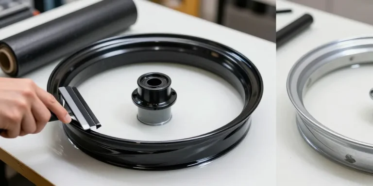 Covering jante moto : pourquoi le vinyle bat la peinture sur toute la ligne, et comment ne pas rater sa pose